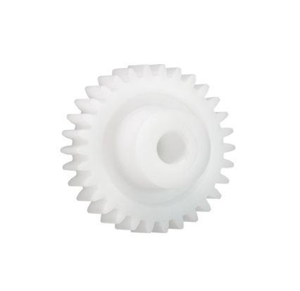 Igus Iguform S270 35 Teeth Spur Gear, 0.7 Module, 6mm Bore Diam, 24.5mm Pitch Diam, 15mm Hub Diam [S270GM-ST-070-035-00-060-R]; 272-3592