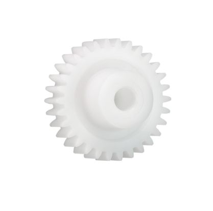 Igus Iguform S270 48 Teeth Spur Gear, 0.7 Module, 8mm Bore Diam, 33.6mm Pitch Diam, 18mm Hub Diam [S270GM-ST-070-048-00-080-R]; 272-3598