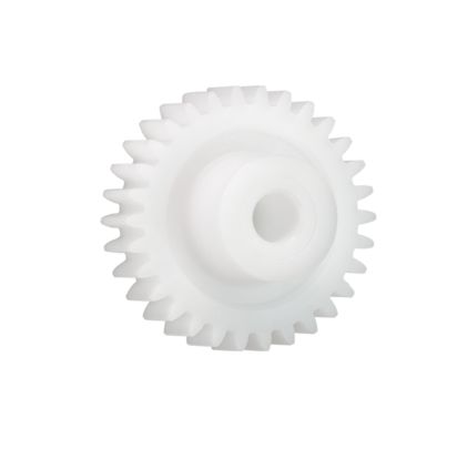 Igus Iguform S270 90 Teeth Spur Gear, 0.7 Module, 10mm Bore Diam, 63mm Pitch Diam, 21mm Hub Diam [S270GM-ST-070-090-00-100-R]; 272-3611