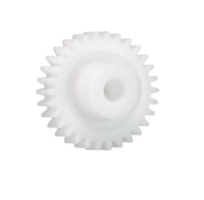 Igus Iguform S270 18 Teeth Spur Gear, 1 Module, 4mm Bore Diam, 18mm Pitch Diam, 9mm Hub Diam [S270GM-ST-100-018-00-040-R]; 272-3621
