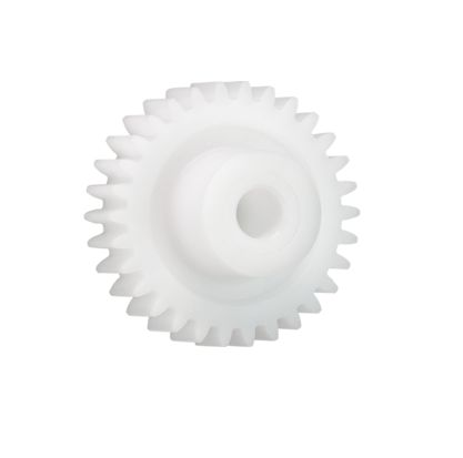 Igus Iguform S270 20 Teeth Spur Gear, 1 Module, 4mm Bore Diam, 20mm Pitch Diam, 9mm Hub Diam [S270GM-ST-100-020-00-040-R]; 272-3623