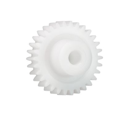 Igus Iguform S270 30 Teeth Spur Gear, 1 Module, 6mm Bore Diam, 30mm Pitch Diam, 15mm Hub Diam [S270GM-ST-100-030-00-060-R]; 272-3632