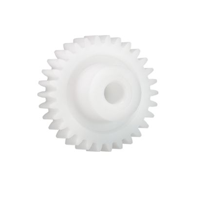 Igus Iguform S270 32 Teeth Spur Gear, 1 Module, 6mm Bore Diam, 32mm Pitch Diam, 18mm Hub Diam [S270GM-ST-100-032-00-060-R]; 272-3633