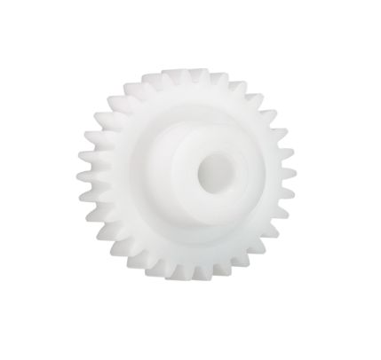 Igus Iguform S270 35 Teeth Spur Gear, 1 Module, 8mm Bore Diam, 35mm Pitch Diam, 18mm Hub Diam [S270GM-ST-100-035-00-080-R]; 272-3634