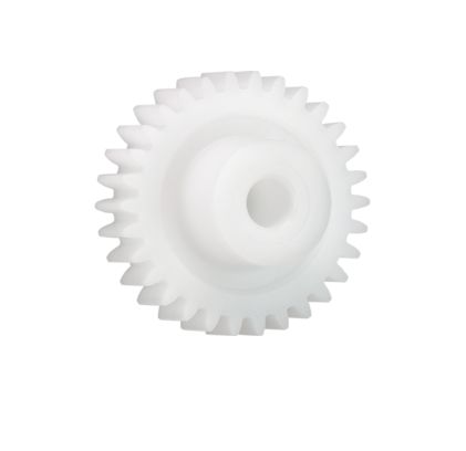 Igus Iguform S270 36 Teeth Spur Gear, 1 Module, 8mm Bore Diam, 36mm Pitch Diam, 18mm Hub Diam [S270GM-ST-100-036-00-080-R]; 272-3635