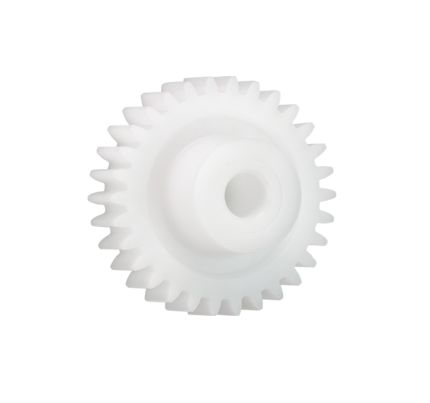 Igus Iguform S270 40 Teeth Spur Gear, 1 Module, 8mm Bore Diam, 40mm Pitch Diam, 18mm Hub Diam [S270GM-ST-100-040-00-080-R]; 272-3637