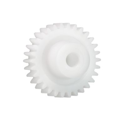 Igus Iguform S270 55 Teeth Spur Gear, 1 Module, 8mm Bore Diam, 55mm Pitch Diam, 21mm Hub Diam [S270GM-ST-100-055-00-080-R]; 272-3644