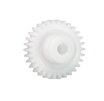 Igus Iguform S270 80 Teeth Spur Gear, 1 Module, 10mm Bore Diam, 80mm Pitch Diam, 21mm Hub Diam [S270GM-ST-100-080-00-100-R]; 272-3653