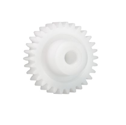 Igus Iguform S270 23 Teeth Spur Gear, 1.25 Module, 6mm Bore Diam, 28.7mm Pitch Diam, 15mm Hub Diam [S270GM-ST-125-023-00-060-R]; 272-3672