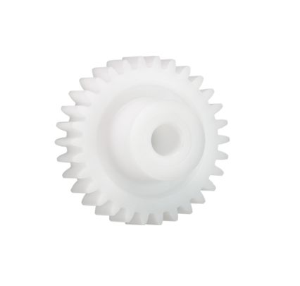 Igus Iguform S270 90 Teeth Spur Gear, 1.25 Module, 12mm Bore Diam, 112mm Pitch Diam, 24mm Hub Diam [S270GM-ST-125-090-00-120-R]; 272-3699