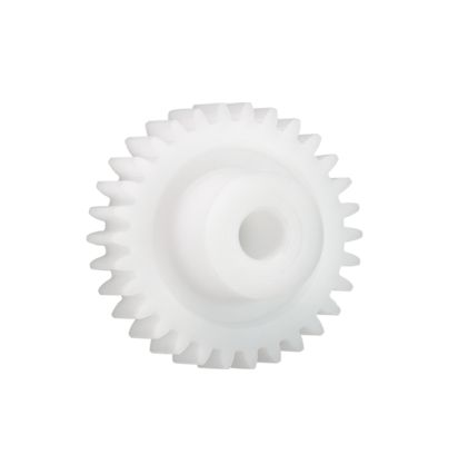 Igus Iguform S270 13 Teeth Spur Gear, 1.5 Module, 6mm Bore Diam, 19.5mm Pitch Diam, 14mm Hub Diam [S270GM-ST-150-013-00-060-R]; 272-4109