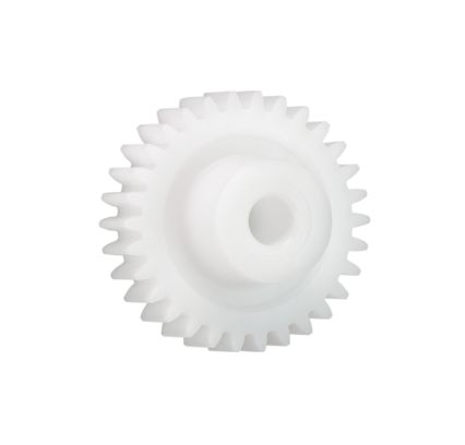 Igus Iguform S270 15 Teeth Spur Gear, 1.5 Module, 6mm Bore Diam, 22.5mm Pitch Diam, 14mm Hub Diam [S270GM-ST-150-015-00-060-R]; 272-4111