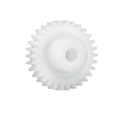 Igus Iguform S270 16 Teeth Spur Gear, 1.5 Module, 6mm Bore Diam, 24mm Pitch Diam, 14mm Hub Diam [S270GM-ST-150-016-00-060-R]; 272-4112
