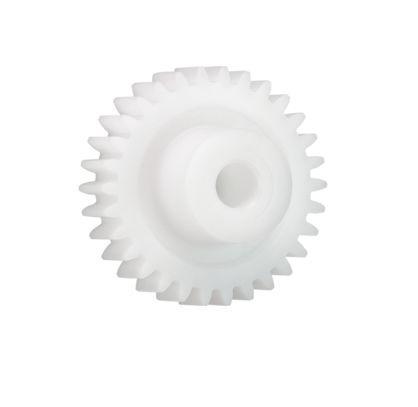 Igus Iguform S270 38 Teeth Spur Gear, 1.5 Module, 10mm Bore Diam, 57mm Pitch Diam, 24mm Hub Diam [S270GM-ST-150-038-00-100-R]; 272-4129