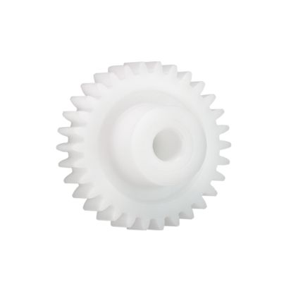 Igus Iguform S270 70 Teeth Spur Gear, 1.5 Module, 14mm Bore Diam, 105mm Pitch Diam, 30mm Hub Diam [S270GM-ST-150-070-00-140-R]; 272-4139