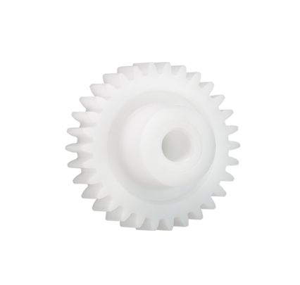 Igus Iguform S270 110 Teeth Spur Gear, 1.5 Module, 20mm Bore Diam, 165mm Pitch Diam, 40mm Hub Diam [S270GM-ST-150-110-00-200-R]; 272-4143