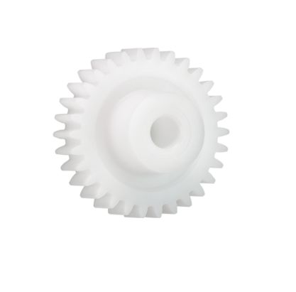 Igus Iguform S270 30 Teeth Spur Gear, 2 Module, 10mm Bore Diam, 60mm Pitch Diam, 24mm Hub Diam [S270GM-ST-200-030-00-100-R]; 272-4165