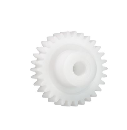 Igus Iguform S270 32 Teeth Spur Gear, 2.5 Module, 14mm Bore Diam, 80mm Pitch Diam, 30mm Hub Diam [S270GM-ST-250-032-00-140-R]; 272-4204