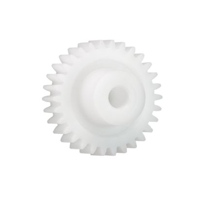 Igus Iguform S270 90 Teeth Spur Gear, 2.5 Module, 20mm Bore Diam, 225mm Pitch Diam, 40mm Hub Diam [S270GM-ST-250-090-00-200-R]; 272-4220