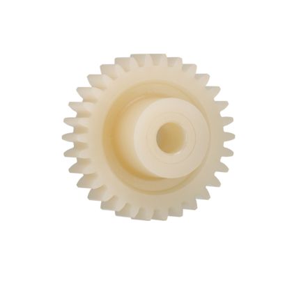 Igus Igutek P360 16 Teeth Spur Gear, 0.5 Module, 3mm Bore Diam, 8mm Pitch Diam, 6mm Hub Diam [P360GM-ST-050-016-00-030-R]; 272-5467