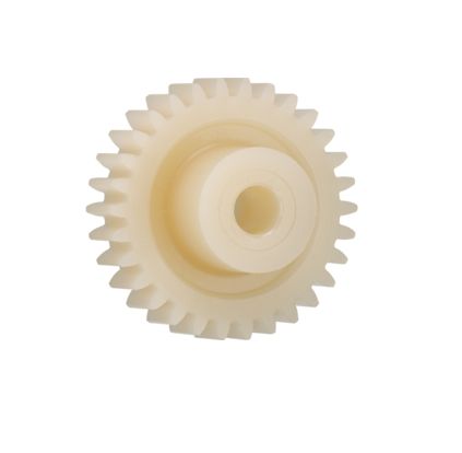Igus Igutek P360 23 Teeth Spur Gear, 0.5 Module, 4mm Bore Diam, 11.5mm Pitch Diam, 9.9mm Hub Diam [P360GM-ST-050-023-00-040-R]; 272-5474