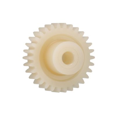 Igus Igutek P360 28 Teeth Spur Gear, 0.5 Module, 4mm Bore Diam, 14mm Pitch Diam, 10mm Hub Diam [P360GM-ST-050-028-00-040-R]; 272-5479