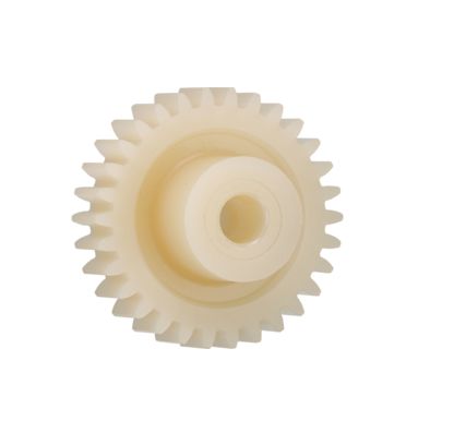 Igus Igutek P360 64 Teeth Spur Gear, 0.5 Module, 6mm Bore Diam, 32mm Pitch Diam, 15mm Hub Diam [P360GM-ST-050-064-00-060-R]; 272-5495