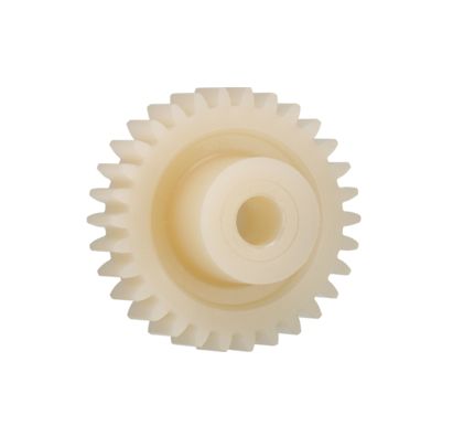 Igus Igutek P360 23 Teeth Spur Gear, 0.7 Module, 4mm Bore Diam, 16.1mm Pitch Diam, 9mm Hub Diam [P360GM-ST-070-023-00-040-R]; 272-5516