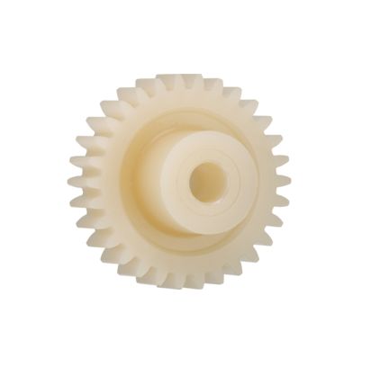 Igus Igutek P360 25 Teeth Spur Gear, 0.7 Module, 6mm Bore Diam, 17.5mm Pitch Diam, 9mm Hub Diam [P360GM-ST-070-025-00-060-R]; 272-5518
