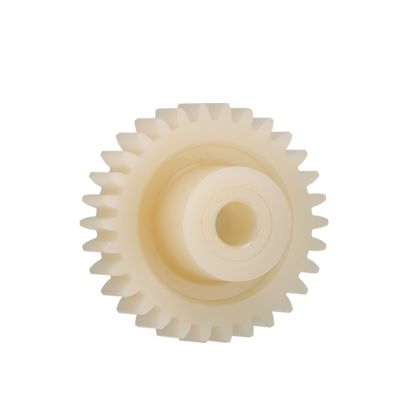 Igus Iguform S270 27 Teeth Spur Gear, 0.7 Module, 6mm Bore Diam, 18.9mm Pitch Diam, 9mm Hub Diam [P360GM-ST-070-027-00-060-R]; 272-5520