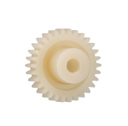 Igus Iguform S270 45 Teeth Spur Gear, 0.7 Module, 6mm Bore Diam, 31.5mm Pitch Diam, 18mm Hub Diam [P360GM-ST-070-045-00-060-R]; 272-5529