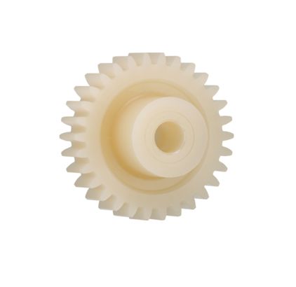 Igus Igutek P360 48 Teeth Spur Gear, 0.7 Module, 8mm Bore Diam, 33.6mm Pitch Diam, 18mm Hub Diam [P360GM-ST-070-048-00-080-R]; 272-5530
