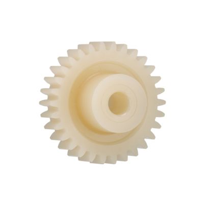 Igus Iguform S270 52 Teeth Spur Gear, 0.7 Module, 8mm Bore Diam, 36.4mm Pitch Diam, 18mm Hub Diam [P360GM-ST-070-052-00-080-R]; 272-5532