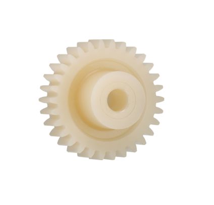 Igus Igutek P360 60 Teeth Spur Gear, 0.7 Module, 8mm Bore Diam, 42mm Pitch Diam, 18mm Hub Diam [P360GM-ST-070-060-00-080-R]; 272-5536