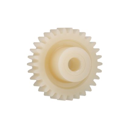 Igus Iguform S270 70 Teeth Spur Gear, 0.7 Module, 8mm Bore Diam, 49mm Pitch Diam, 18mm Hub Diam [P360GM-ST-070-070-00-080-R]; 272-5539