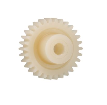 Igus Iguform S270 14 Teeth Spur Gear, 1 Module, 4mm Bore Diam, 14mm Pitch Diam, 9mm Hub Diam [P360GM-ST-100-014-00-040-R]; 272-5549