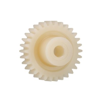 Igus Igutek P360 15 Teeth Spur Gear, 1 Module, 4mm Bore Diam, 15mm Pitch Diam, 9mm Hub Diam [P360GM-ST-100-015-00-040-R]; 272-5550