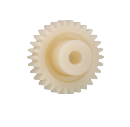 Igus Igutek P360 48 Teeth Spur Gear, 1 Module, 8mm Bore Diam, 48mm Pitch Diam, 18mm Hub Diam [P360GM-ST-100-048-00-080-R]; 272-5572