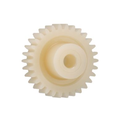 Igus Igutek P360 55 Teeth Spur Gear, 1 Module, 8mm Bore Diam, 55mm Pitch Diam, 21mm Hub Diam [P360GM-ST-100-055-00-080-R]; 272-5576