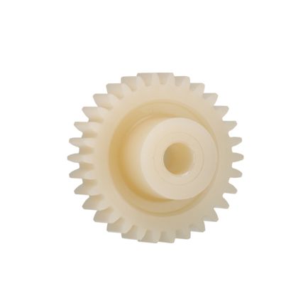 Igus Igutek P360 22 Teeth Spur Gear, 1.25 Module, 6mm Bore Diam, 27.5mm Pitch Diam, 15mm Hub Diam [P360GM-ST-125-022-00-060-R]; 272-5603