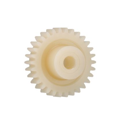 Igus Igutek P360 19 Teeth Spur Gear, 1.5 Module, 8mm Bore Diam, 28.5mm Pitch Diam, 17mm Hub Diam [P360GM-ST-150-019-00-080-R]; 272-5641