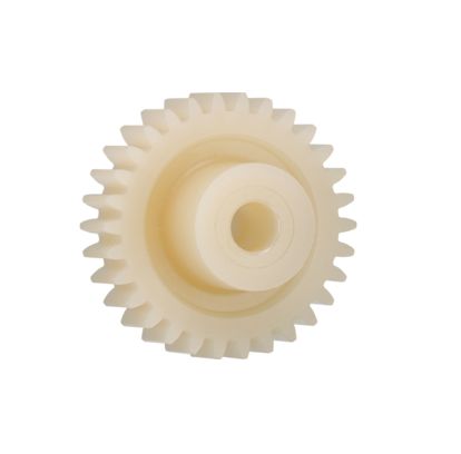 Igus Iguform S270 27 Teeth Spur Gear, 1.5 Module, 8mm Bore Diam, 40.5mm Pitch Diam, 19mm Hub Diam [P360GM-ST-150-027-00-080-R]; 272-5649