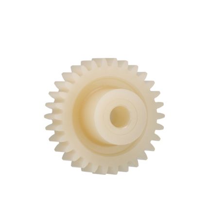 Igus Igutek P360 38 Teeth Spur Gear, 1.5 Module, 10mm Bore Diam, 57mm Pitch Diam, 24mm Hub Diam [P360GM-ST-150-038-00-100-R]; 272-5655
