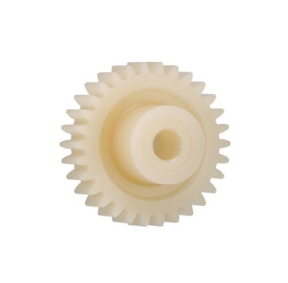 Igus Iguform S270 16 Teeth Spur Gear, 2 Module, 8mm Bore Diam, 32mm Pitch Diam, 17.5mm Hub Diam [P360GM-ST-200-016-00-080-R]; 272-5678