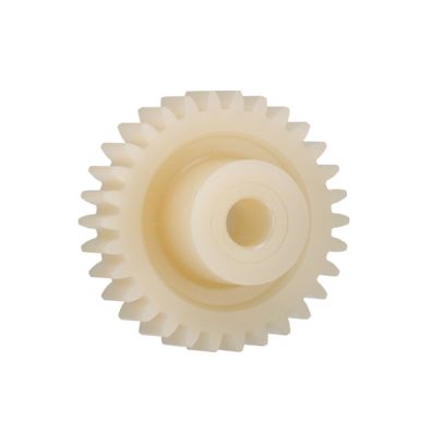 Igus Igutek P360 23 Teeth Spur Gear, 2 Module, 10mm Bore Diam, 46mm Pitch Diam, 24mm Hub Diam [P360GM-ST-200-023-00-100-R]; 272-5685