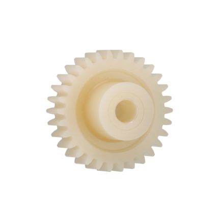 Igus Iguform S270 32 Teeth Spur Gear, 2 Module, 10mm Bore Diam, 64mm Pitch Diam, 26mm Hub Diam [P360GM-ST-200-032-00-100-R]; 272-5692