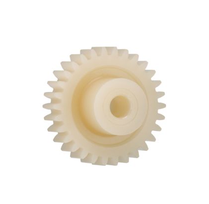 Igus Iguform S270 15 Teeth Spur Gear, 2.5 Module, 10mm Bore Diam, 37.5mm Pitch Diam, 20mm Hub Diam [P360GM-ST-250-015-00-100-R]; 272-5715