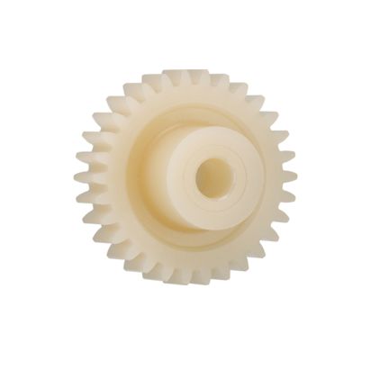 Igus Igutek P360 20 Teeth Spur Gear, 3 Module, 12mm Bore Diam, 60mm Pitch Diam, 24mm Hub Diam [P360GM-ST-300-020-00-120-R]; 272-5756