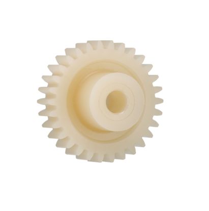 Igus Iguform S270 34 Teeth Spur Gear, 3 Module, 16mm Bore Diam, 102mm Pitch Diam, 32mm Hub Diam [P360GM-ST-300-034-00-160-R]; 272-5768