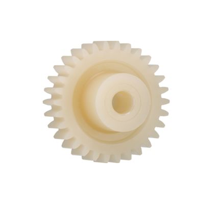 Igus Igutek P360 55 Teeth Spur Gear, 3 Module, 20mm Bore Diam, 165mm Pitch Diam, 40mm Hub Diam [P360GM-ST-300-055-00-200-R]; 272-5774